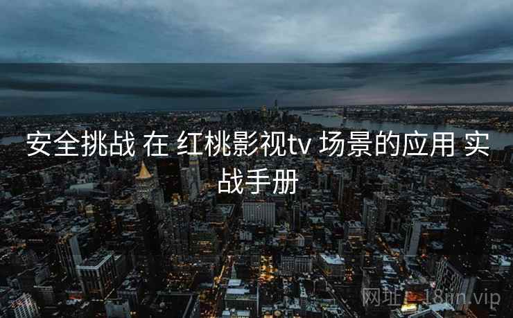 安全挑战 在 红桃影视tv 场景的应用 实战手册 第1张 安全挑战 在 红桃影视tv 场景的应用 实战手册 第1张